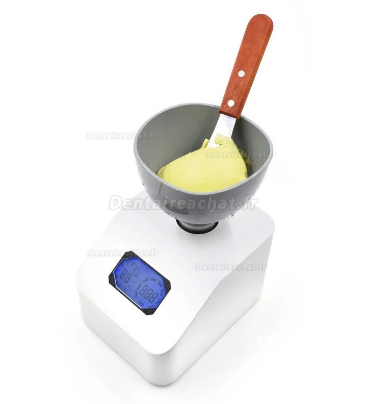 Mélangeur d'alginate et de plâtre pour laboratoire dentaire, modèle à 6 vitesses